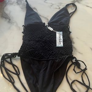 Frankie’s one piece baiting suit NWT this fits more like a small